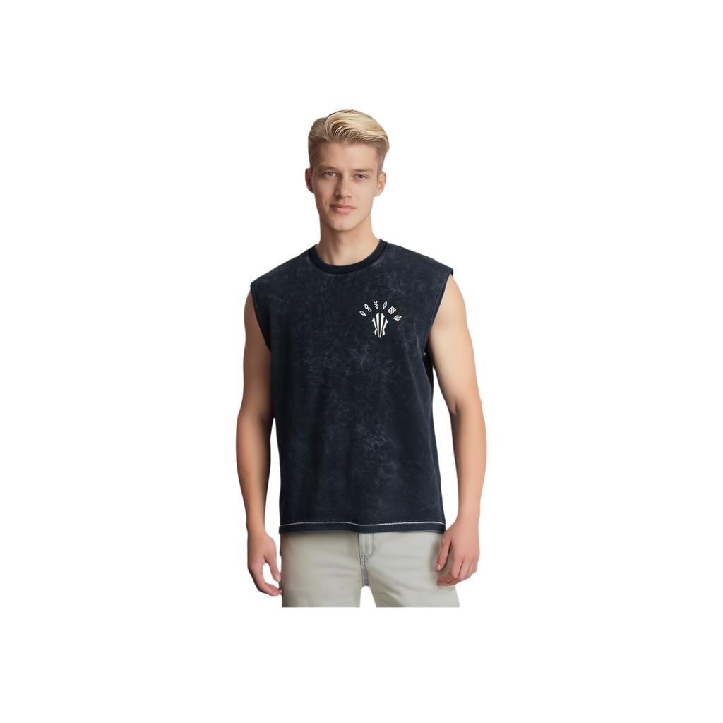 Anta Серия Kyrie Американский Минимализм Универсальный Пуловер с Круглым Вырезом Дышащий Спортивный Жилет Унисекс Жилеты Черный 172531102-3