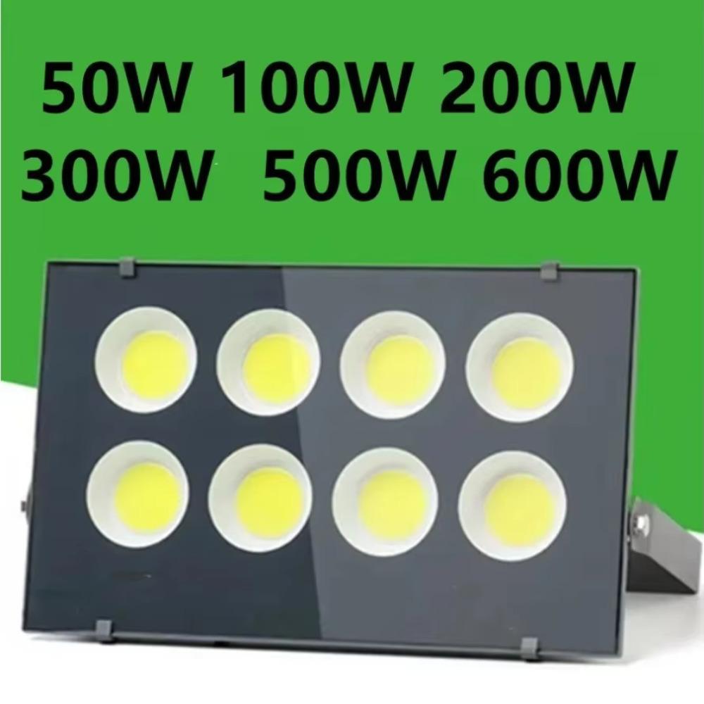 LED Outdoor Floodlight AC220V Spotlight IP66 Waterproof Lamp 50W 100W 200W 300W 500W 600W Led Flood Light Garden Street Lamp