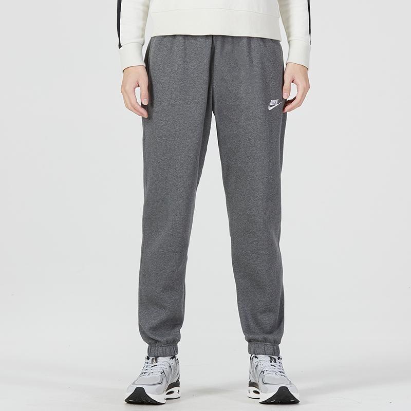 Nike Мужские флисовые джоггеры NSW Club серые BV2738-071