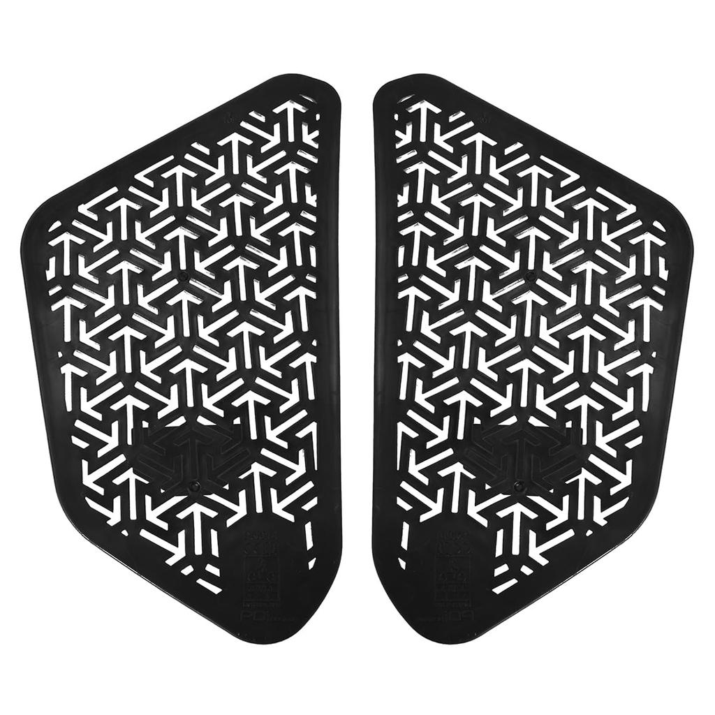 Komine SK-842 Enigma Мотоциклетный поясной протектор Боковой поясной протектор, Черный Свободный Стандарт CE2