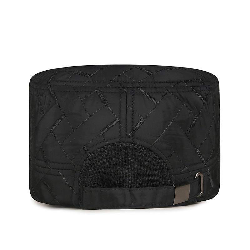 Northwood Зимняя утепленная сетчатая шапка с плоским верхом, защитой ушей и ветрозащитной хлопковой шапкой с уплотнителем сзади