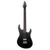 Donner Electric Guitar Beginner SSH Pickup Arrangement Poplar Wood with Special Case Black DMT-66