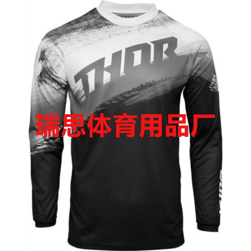 New rider suit long T downhill suit racing locomotive mountain bike T-shirt long sleeve cycling suit factory direct sales