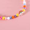 Pet Necklace Collar Colorful Bead Adjustable Cute Peach Cats Dogs Exquisite Fashionable Elegant