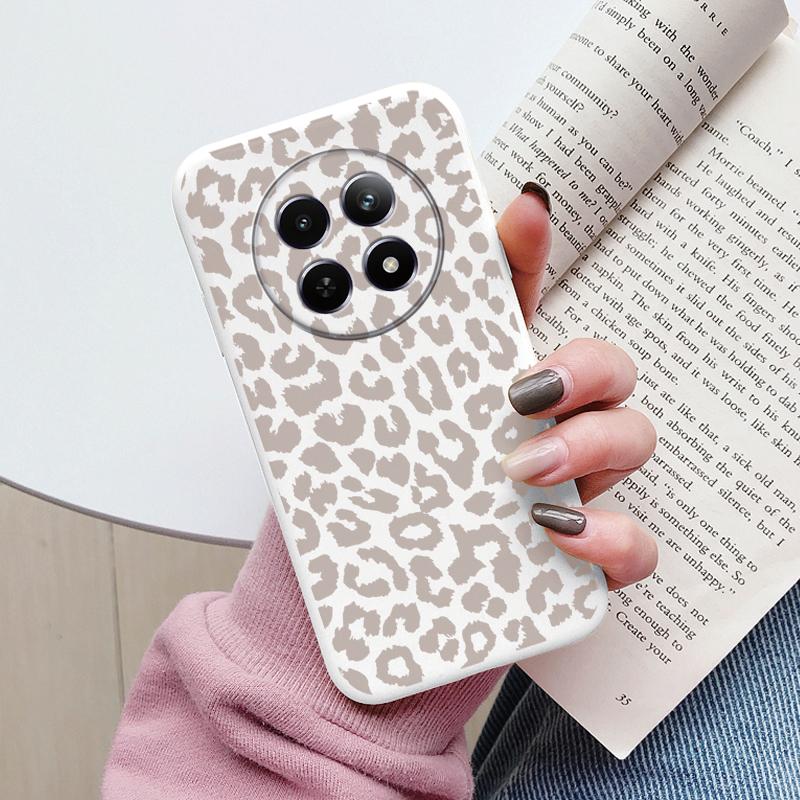 Case For Redmi 14C 4G 14R 5G A4 Note 14 Pro Poco C67 Cute Heart Flower Back Cover Soft Silicone Matte Protective Fundas Cartoon