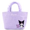 Сумка-оборка из органзы с вышивкой Yasuda Tsusho Sagara BAG105 Purple