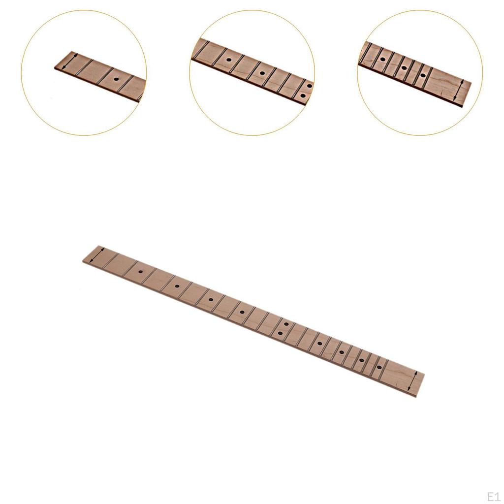 Electric Folk Acoustic Guitar Fretboard Maple Fingerboard for Musicians Replacement Enhanced Sound