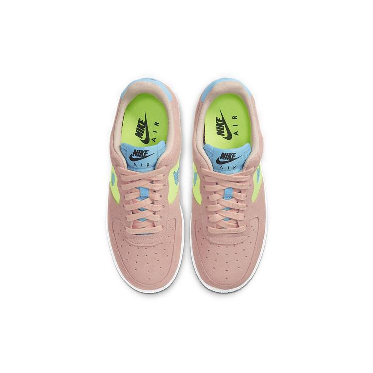 Nike Air Force 1 Low Washed Coral Ghost Green Женские CJ1647-600