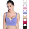 Женские спортивные бюстгальтеры для йоги, фитнеса, укороченный топ на бретелях, бюстгальтер для бега, нижнее белье, цельный бюстгальтер для тренировок в тренажерном зале, беспроводной бюстгальтер пуш-ап