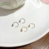 2025 Elegant Diamond Stud Earrings for Women: Simple, Versatile, Niche Commuter Style