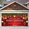 Xmas Backdrop Cloth Great Attractive Polyester Xmas Backdrop Cloth Winter Snowman Printing Christmas Garage Door Cover Christmas Banner