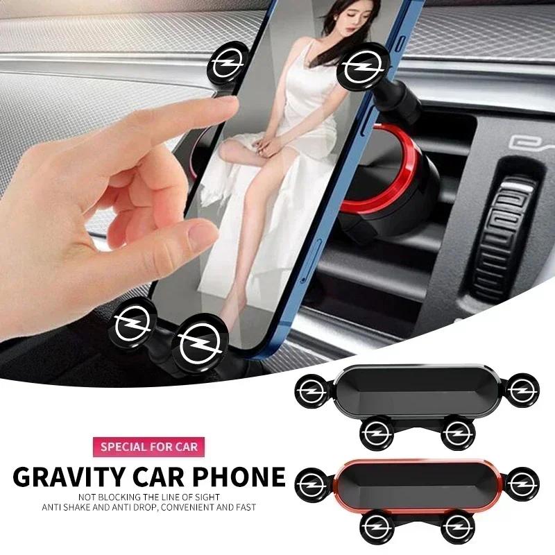 AAAYT1 Gravity Car Phone Stand Auto Accessories For Opel Astra H J G K Insignia Corsa C D Vectra C B Meriva a Zafira Trailer Vivaro