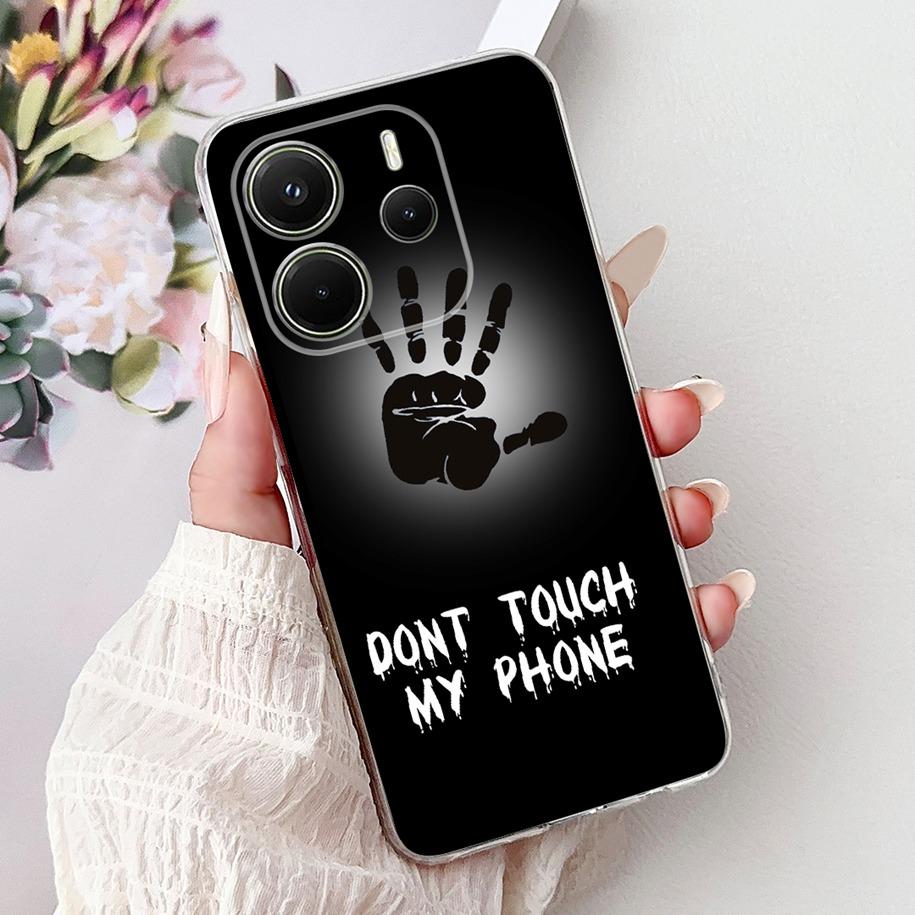 Силиконовый чехол для Xiaomi Redmi Note 14 4G EU 2025, чехол, крутой Лев Леопард Дракон Животные, мягкий тонкий чехол для Note14 4G EU, чехол