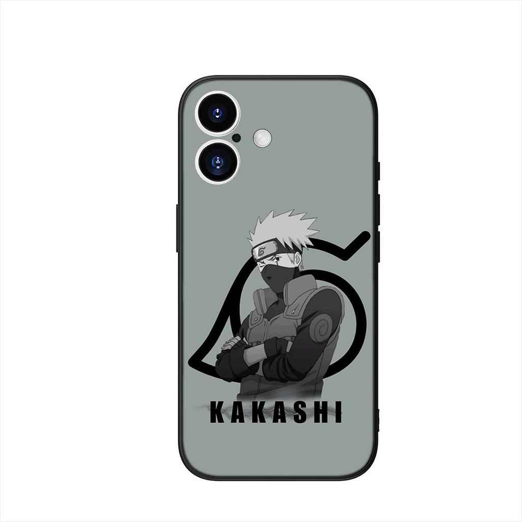 Nara Shikamaru Narutos Kakashi Sasuke Cover Phone Case for Apple iPhone 16 15 14 Plus 13 12 Mini 17 Pro Max + 16E Air 16+ ProMax