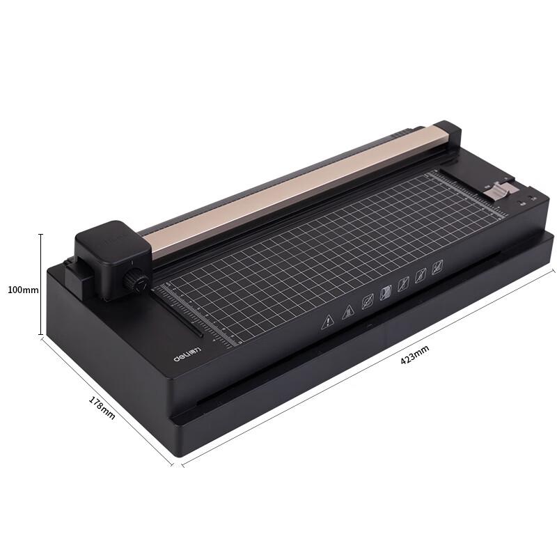 Deli 3-in-1 Thermal Laminator with Trimmer and Corner Rounder CN plug (adapter included)