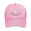 Apeach Is Having A Rest Mesh Baseball Caps Snapback Fashion Baseball Hats Breathable Casual Casquette Outdoor Unisex
