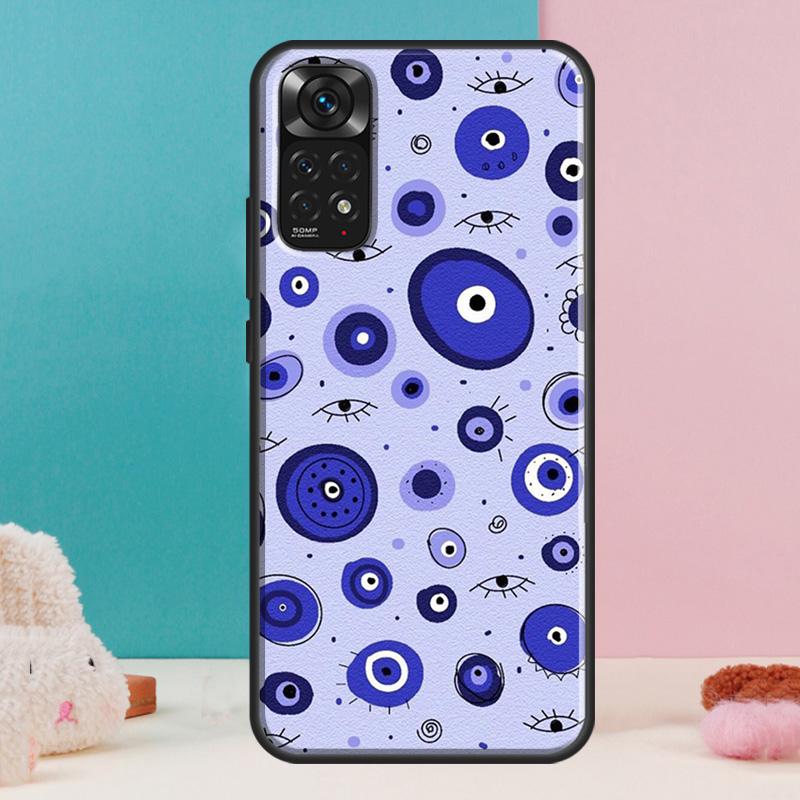 Чехол «Сглаз» для Xiaomi Redmi Note 14 13 Pro 12 11 9 10 9S 10S 11S 12S Redmi 14C 13C 10C 12C