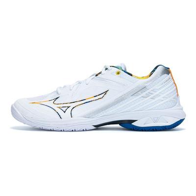 WAVE CLAW 3 Амортизация, Износостойкие Низкие Бадминтонные Кроссовки Унисекс Freedom White Mizuno 71GA244333