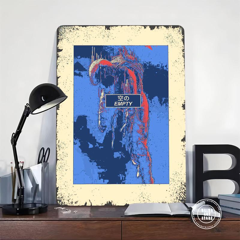 Characters in Comics Printed Poster Customized Wall Art Retro Vintage Metal Tin Signs for Room Decoration Garage Decorations