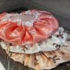 Водонепроницаемые Двухслойные Шапочки для Душа Анти-Загрязняющие Элегантный Дизайн с Рисунком Банта Шапочка для Волос Утолщенные Многоразовые Шапочки для Ванны Женские
