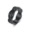 New Stainless Steel Viking Odin Runes Ring for Man Women Simple Punk Fashion Nordic Amulet Jewelry Gifts Accessories