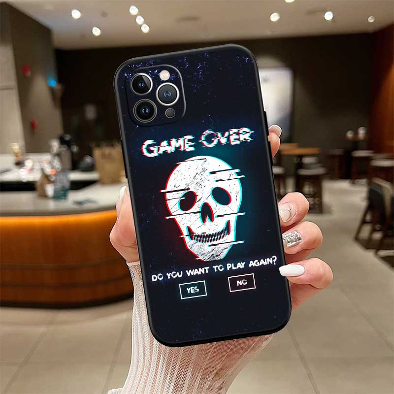 RE32 Game Over Новый высококачественный корпус-чехол для телефона OPPO A3 Pro A72 A74 A76 A77 A77S A78 A79 A94 A95 A18 A40M A58