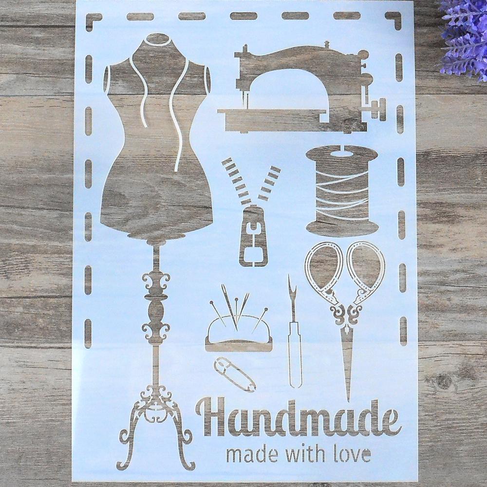 A4 Size Decorative Owl Stencil Template Painting Stencils for DIY Crafts Scrabooking Painting On Wood,Canvas,Floor,Wall and Tile