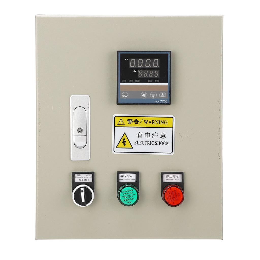 BERM PID-регулятор температуры 3 фазы 15 кВт интеллектуальный термостатический блок управления для отопления