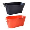 All Season Outdoor Utility Bucket Metal Ice Buckets for Parties, Portable Beverage Tub with Handles, Large Heavy Duty Iron Storage Bin Capacity