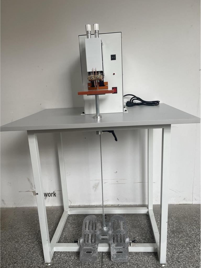 High Power 18650 Cylindrical Battery Spot Welder with Foot Pedal & Pneumatic Control