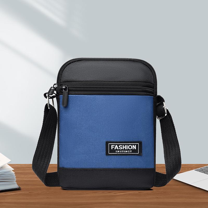 Женский рюкзак через плечо: Нейлоново-холщовая сумка через плечо большой вместимости для людей среднего и пожилого возраста.