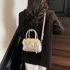 Bow Handbag Women'S High-End Temperament Shoulder Bag Foreign Style Versatile Messenger Bag