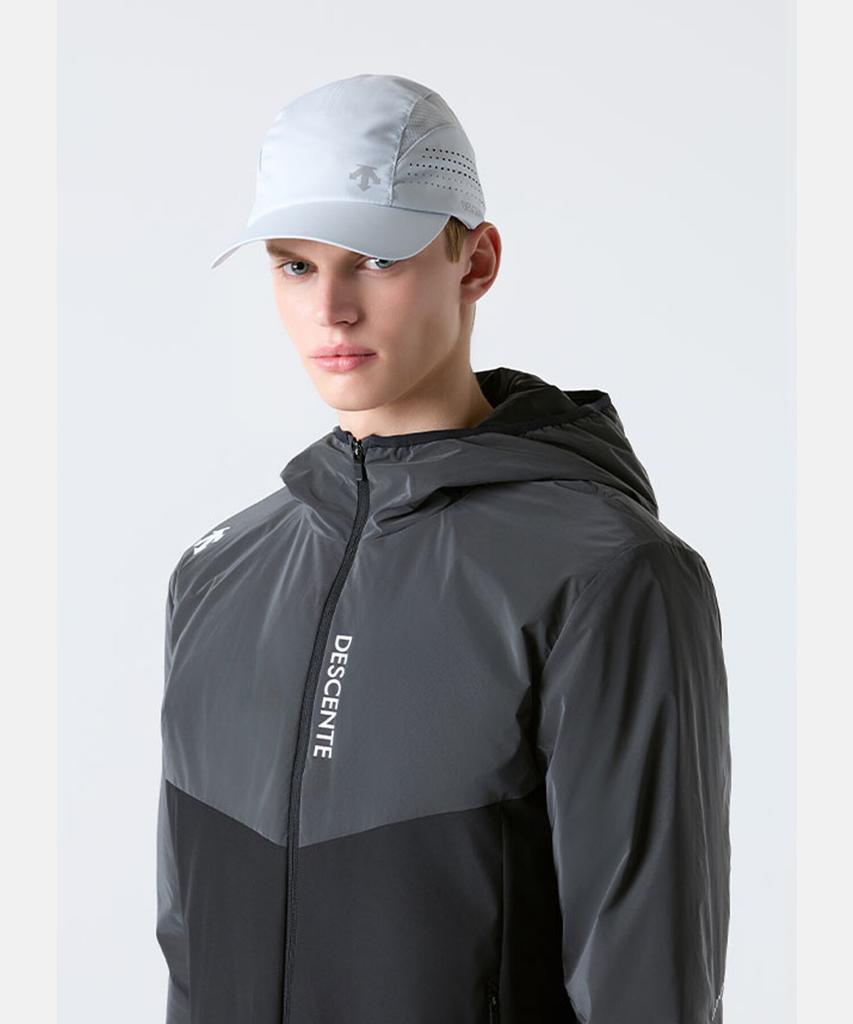 Кепка для бега DESCENTE с перфорацией Серая Sr123Rcp12