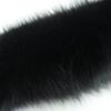 Great Salvatore Ferragamo genuine fur shawl black Fox FOX Women Used