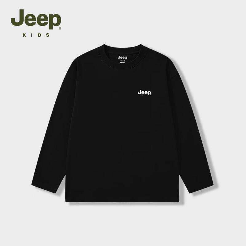 Jeep Детская хлопковая футболка с длинным рукавом
