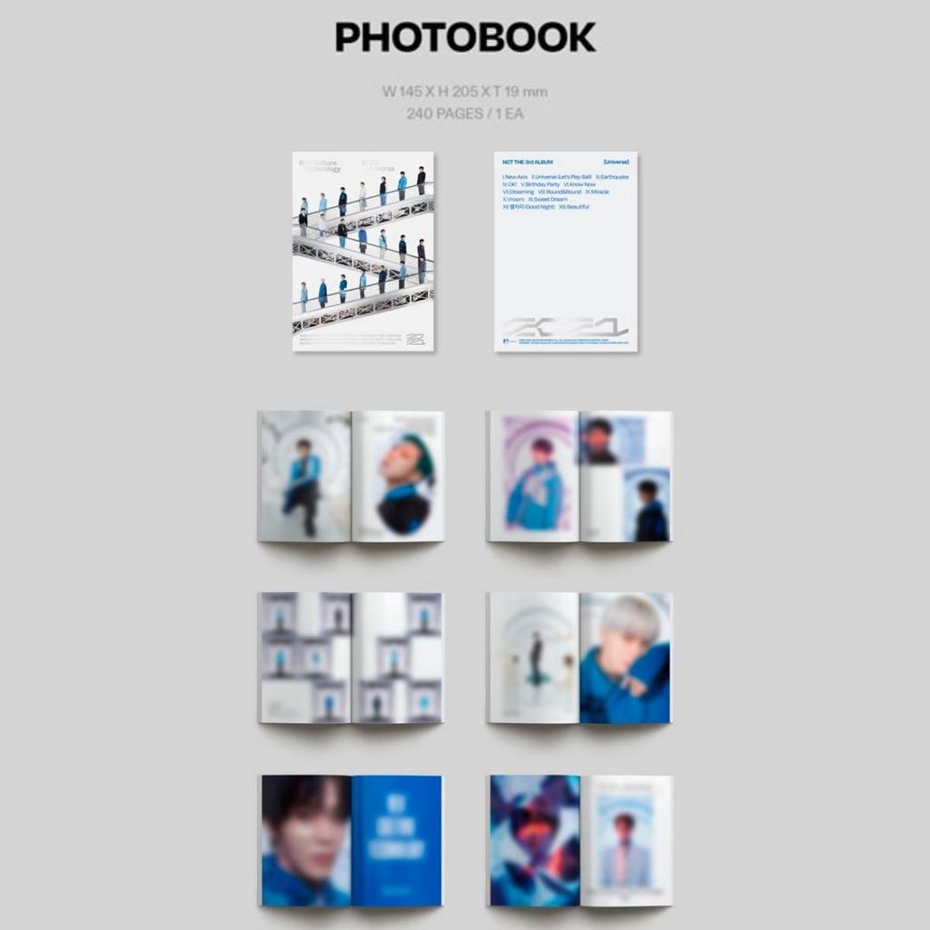 NCT Версия фотокниги «Вселенная»