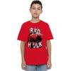 Captain America: Brave New World Childrens/Kids Red Hulk Brick T-Shirt