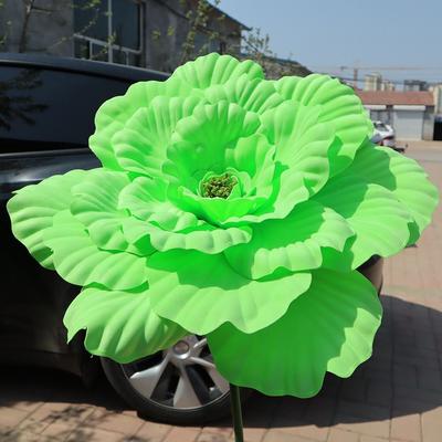 Новый 50 см ПЭ Искусственный Пион Гигантский Фото Реквизит Симуляция Пиона Цветок Окно Витрина Фон Стена Декорация Искусственные Цветы