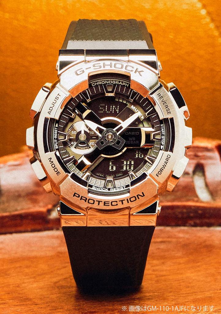 Watch Metal Covered Black [Casio] G-Shock [] GM-110G-1A9JF Men's