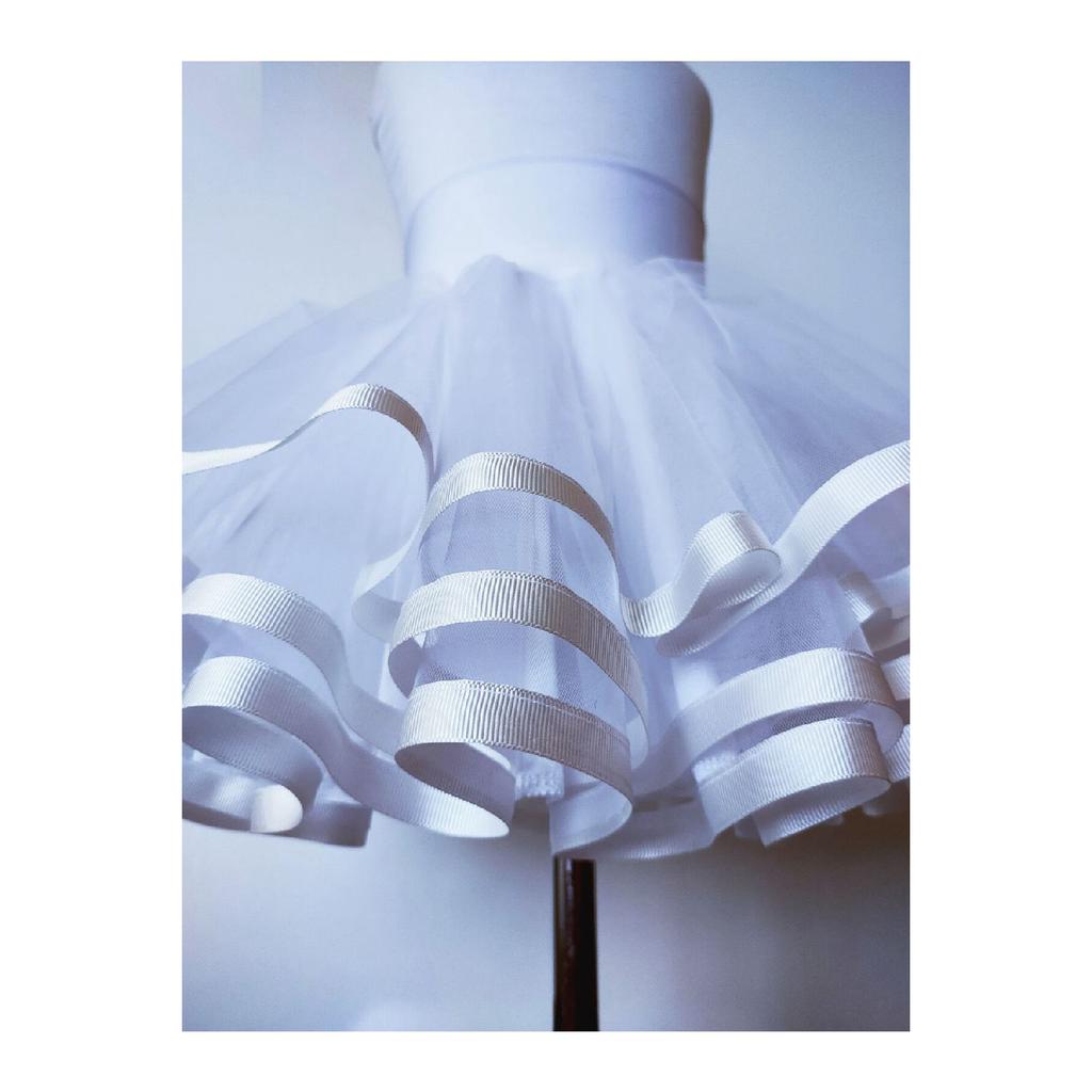 Юбка-пачка из тюля с красной подкладкой для девочек, 29 октября, Blackpink, Хэллоуин, среда