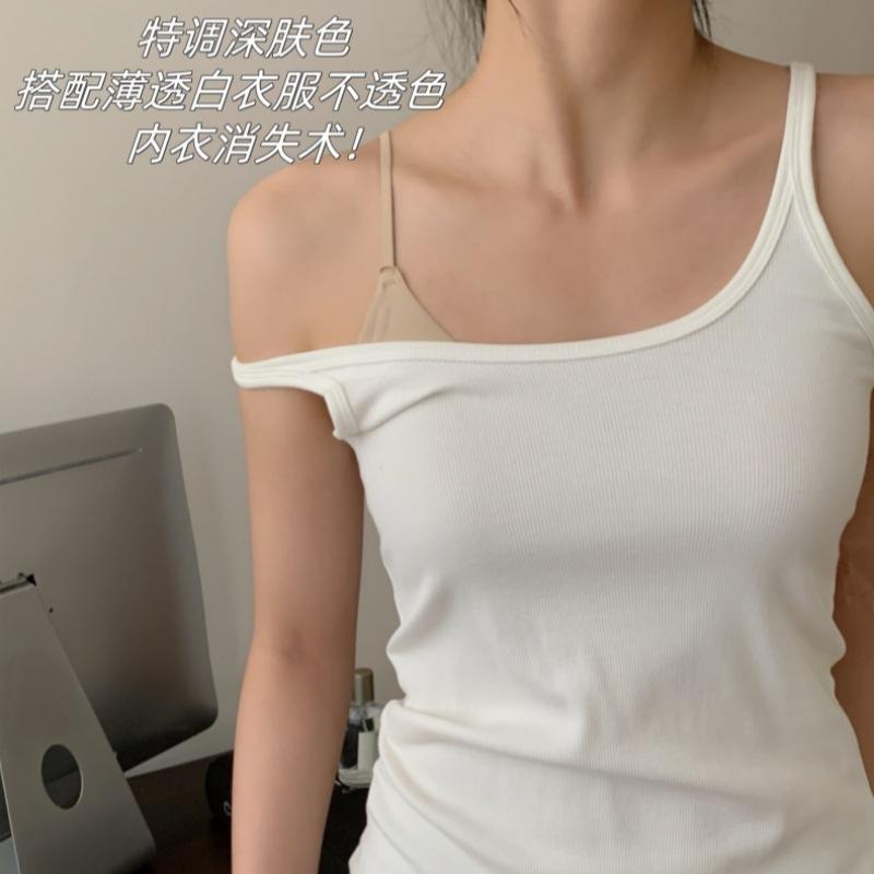 Traceless big backless summer thin underwear women's foundation invisible beauty back bra small chest not empty cup gathering breathable