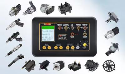 Zmart QDB-3A 2A Автомобильный тестер катушки зажигания, шаговый двигатель холостого хода, электромагнитный клапан, привод форсунки, детектор неисправностей, драйвер, генератор ШИМ