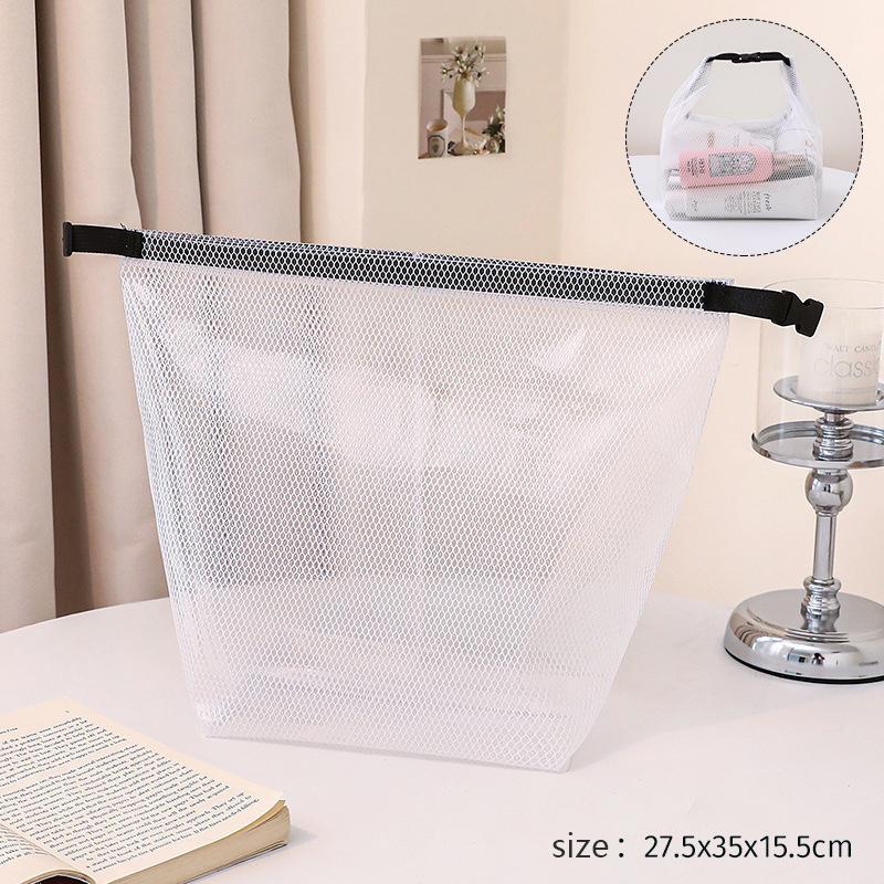 Waterproof Storage Bag Fitness Clothes Swimming Bathroom Large Capacity Drawstring Outdoor Travel Toiletry Storage Bag