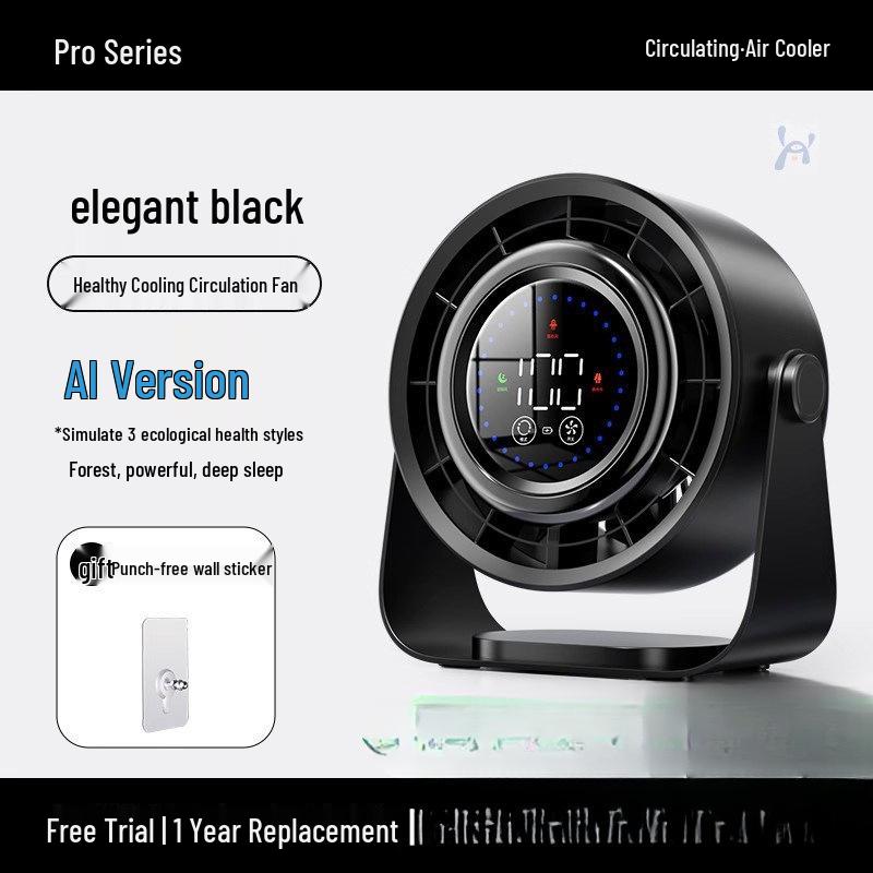 2026 Ultra-Quiet Portable Desktop Fan for Home and Office