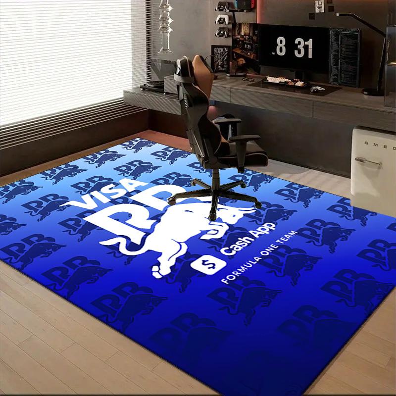 1PC Bull Car Rug for Livingroom,Bedroom, Palyroom, Chair Rug, Area rug, Game Carpet, Large Size Rug Fan Christmas gift
