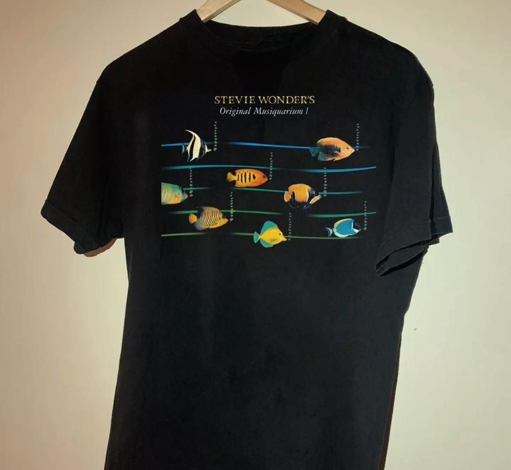 Stevie Wonder Album tshirt Gift For Fans Men Shirt