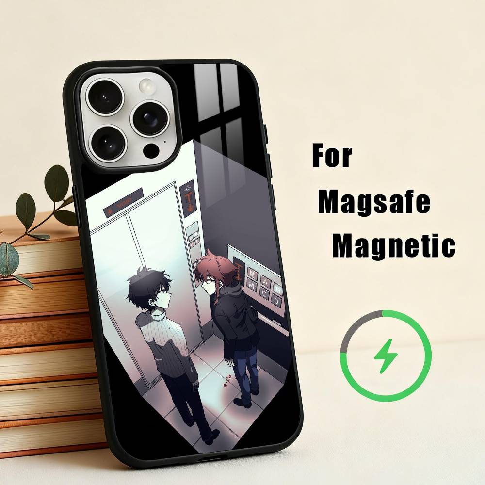 Чехол для телефона Z-Zeno R-Remake Game для iPhone 17, 16, 15, 14, 13, 12, 11 Plus, Pro Max Магнитный Для Magsafe Беспроводной Зарядки