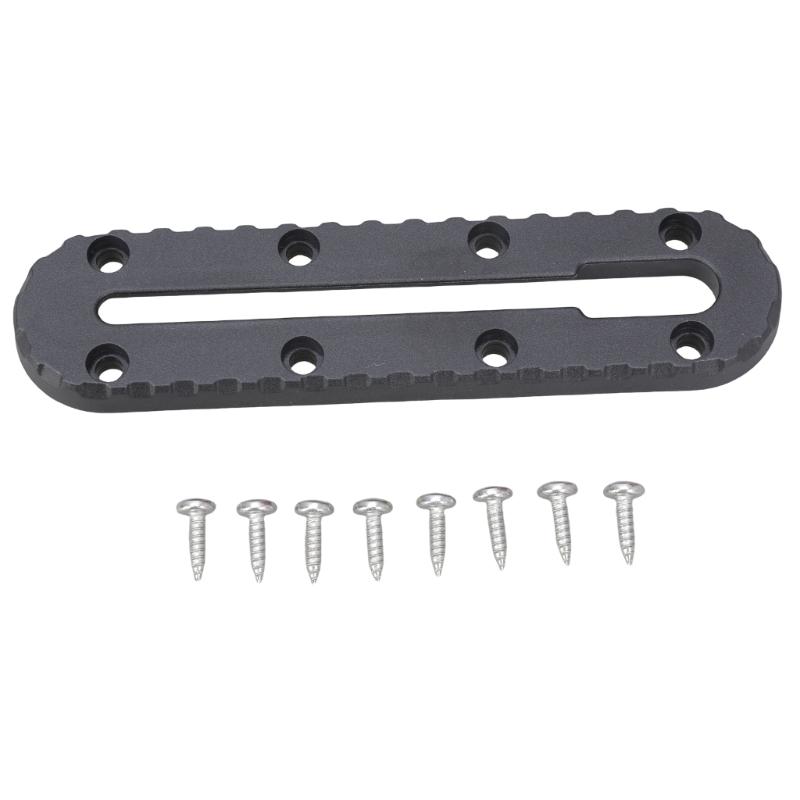 2Pcs Kayak Slide Track Rail Bracket Kayak Accessories Mount Track for Fishing Rod Holder, Fish Fider, Cup Holder