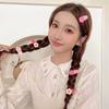 2Pcs Cute Flower Hairpins Bb Clips Set Girls Women Hair Clip Side Hairpin Clip Barrette Headwear Hair Accessories Headdress