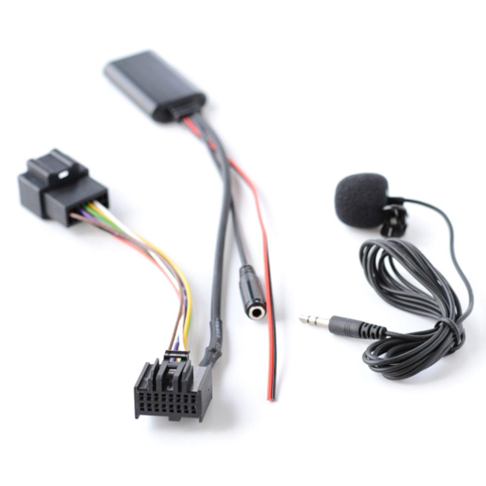 1pcs Audio Receiver BT-compatible 5.0 Version Music Handfree Phone Mp3 Aux in Adaptor Cable Module for Saab 9-3 9-5 Replacement